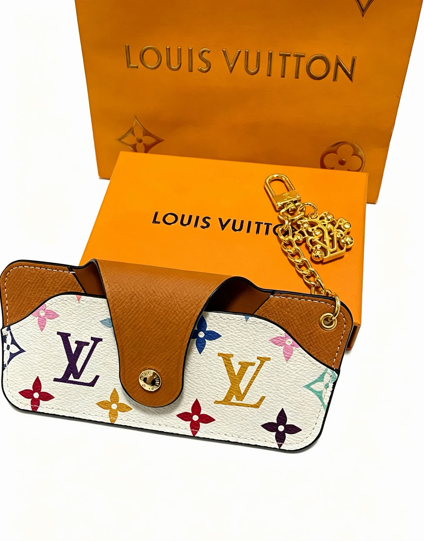 Louis Vuitton Keychain, Monogram Multicolore Design